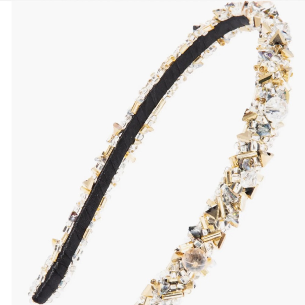L. Erickson Crystal Coated Headband
